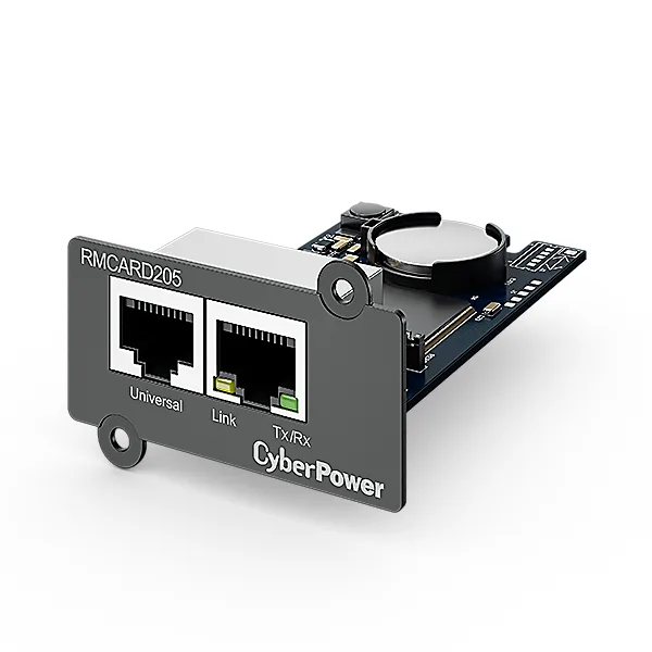 CARD management Cyber Power, interfata retea pt. UPS PR2200ERTXL2U, 1 x Gigabit, "RMCARD205"