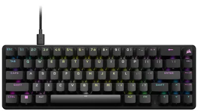 Tastatura Mecanica Gaming CORSAIR K65 PRO MINI, RGB, USB, negru