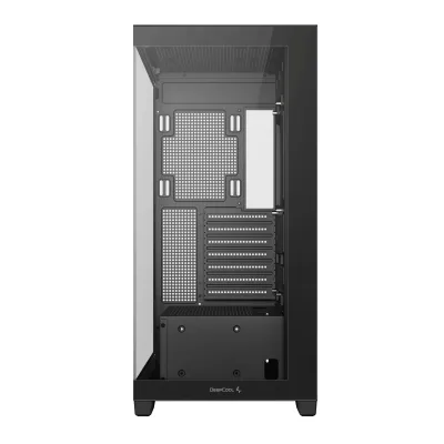 CARCASA DeepCool "CG580", middle tower, gaming, fara sursa, suporta 10xfan, USB 3.2 gen1 x 2, audio+mic, 7 sloturi expansiune, negru, "R-CG580-BKNDA0-G-1"