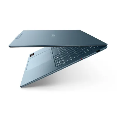14 Yoga Slim 7 14AGP11, 2.8K OLED 120Hz, Procesor AMD RyzenTM AI 7 445, 32GB LPDDR5X, 1TB SSD, AMD Radeon 840M, Win 11 Pro, Tidal Teal, 3Yr "83QS002NRM" (timbru verde 3.5 lei)