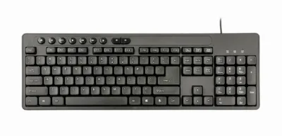 KIT wired GEMBIRD, tastatura 104 taste + mouse optic 1600dpi 3 butoane rotita scroll, black "KBS-UM-04"  (timbru verde 0.8 lei)x
