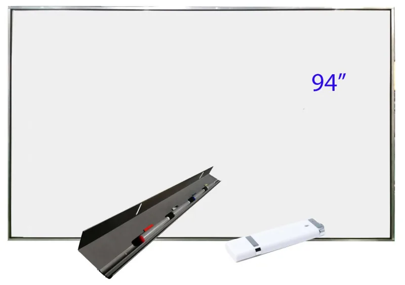 Tabla interactiva wireless 94" IBOARD IB-94Q4,16:9 tehnologie tactila IR, pentray inteligent, Zoom Meetings, Google Meet, Google Classroom, Microsoft Teams, Blue Jeans, Cisco Webex Meetings, Join.me, Zoho Meetings, Skype for business, GoToMeeting,