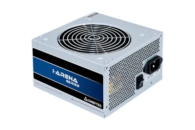 SURSA Chieftec iArena 450 W, non-modulara, ventilator 120mm, PCI-E 6+2 pin x 4, SATA x 9, "GPB-450S" (timbru verde 2 lei)