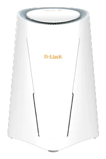 ROUTER D-Link 5G NR BE7200 Wi-Fi 7, 1 x SIM Card slot, 1 x 2.5-Gigabit Ethernet WAN/LAN, 4 x Gigabit Ethernet LAN, 10 antene interne, dual band 2.4/5 GHz, Wi-Fi 7, alb "G572" (timbru verde 2 lei)
