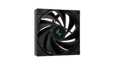 Cooler Deepcool "LT720", compatibil skt. Intel si AMD, racire cu lichid, ventilator 120 mm x 3, 2250 rpm,  iluminat  RGB, "R-LT720-BKAMNF-G-1" (timbru verde 2.00 lei)