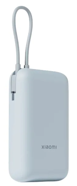 Baterie externa Xiaomi Power Bank 10000mAh 22.5W cu cablu integrat Type-C Cable Ice Blue EU BHR9073GL "BHR9073GL" (timbru verde 0.98 lei)