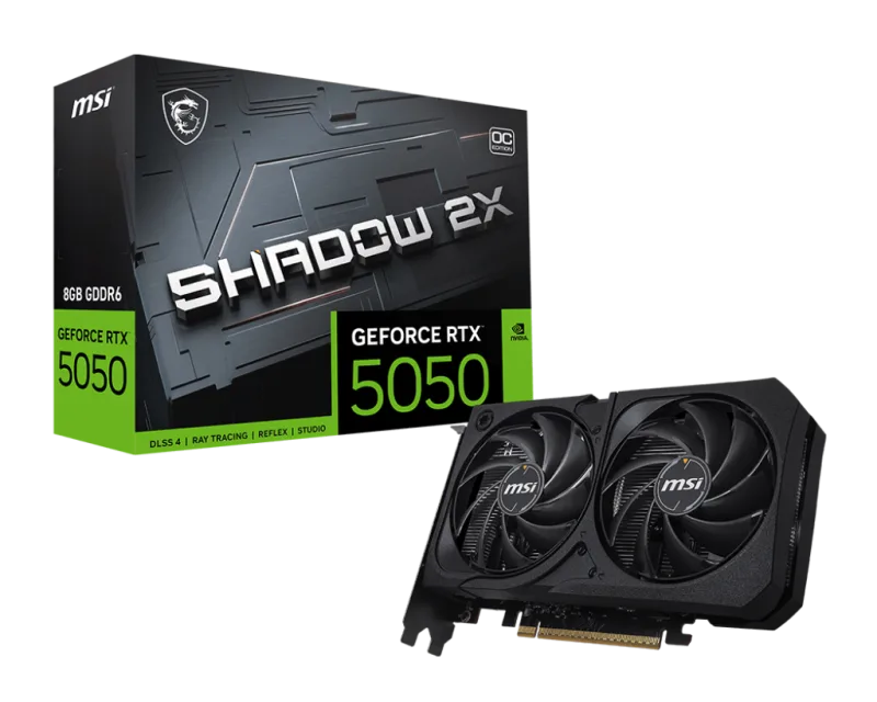 Placa video MSI GeForce RTX 5050, 8GB GDDR6, PCI Express 5.0, 128-bit