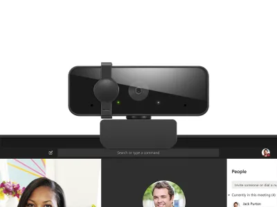 CAMERA WEBCAM 310 FHD/BLACK GXC1S15024 LENOVO "GXC1S15024" (timbru verde 0.18 lei)
