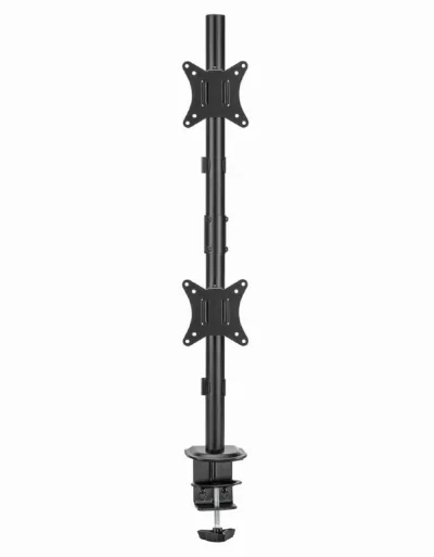 SUPORT de birou Gembird, pt 2 TV/monitor plat, diag. max 17-32 inch, rotatie, inclinare, pivotare, max 9 kg, "MA-D2-02"