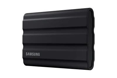 SSD. extern SAMSUNG T7 Shield, 1TB, USB 3.2 gen 1, R/W: 1050/1000 MB/s, negru, "MU-PE1T0S/EU" (timbru verde 0.18 lei)