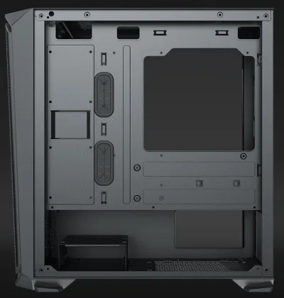 Carcasa AQIRYS WEZEN, RGB, Mid Tower, Black