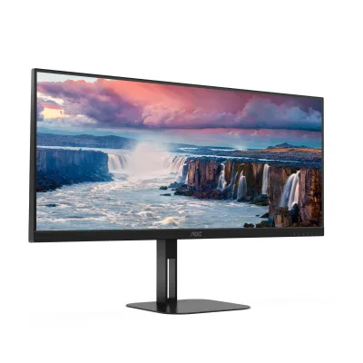 MONITOR 34" AOC U34V5C/BK "U34V5C/BK" (timbru verde 7 lei)