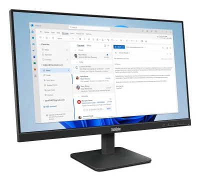 ThinkVision S24-4e 24 inch Monitor "64B5KAT1EU" (timbru verde 7 lei)