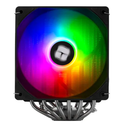 COOLER Thermalright "Peerless Assassin 120 Digital BlackArgb" skt. Intel si AMD, racire cu aer, vent. 2 x 120mm (TL-C12C-X28-S V2), 1850 rpm, 6 heatpipes, inaltime 162mm, ARGB,"Peerless Assassin 120 Digital BlackArgb"  (timbru verde 0.8 lei)
