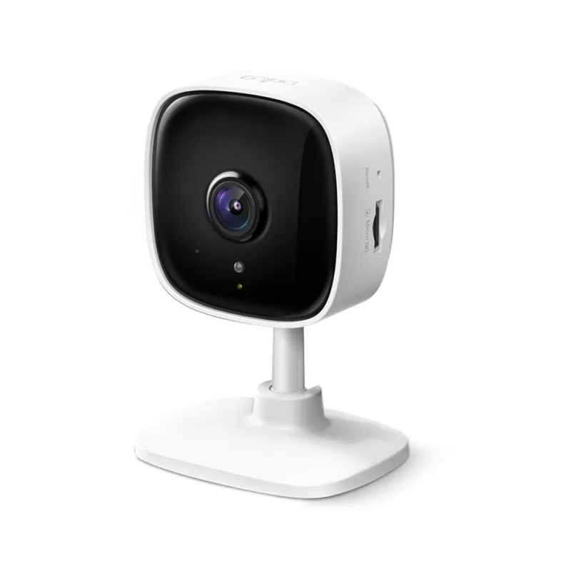 CAMERA IP TP-LINK, cube, pt. interior, dist. IR 10 m, tip lentila fixa 3.3 mm, 3 Mpx, wi-fi, microfon, carcasa plastic, slot SD card, "Tapo C110" (timbru verde 0.8 lei)
