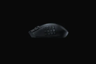 Mouse Gaming Wireless Razer Naga V2 HyperSpeed, 30000 dpi, Negru