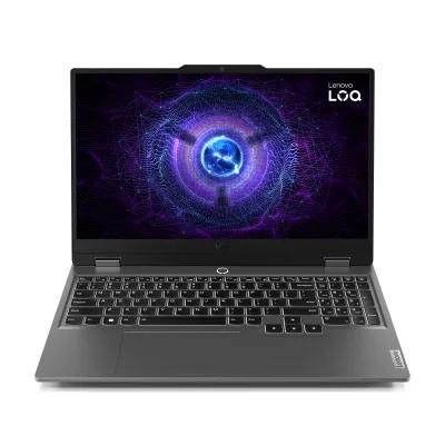 Gaming 15.6 LOQ 15IRX9, FHD IPS 144Hz, Procesor Intel® Core™ i7-13645HX (24M Cache, up to 4.90 GHz), 16GB DDR5, 1TB SSD, GeForce RTX 4050 6GB, No OS, Luna Grey "83DV01HDRM" (timbru verde 3.5 lei)
