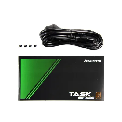 SURSA Chieftec Task 700 W, non-modulara, certificare 80 Plus Bronze, ventilator 120mm, PCI-E 6+2 pin x 4, SATA x 6, "TPS-700S" (timbru verde 2 lei)