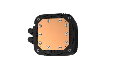 Cooler Deepcool "LS520 SE", compatibil skt. Intel si AMD, racire cu lichid, ventilator 120 mm x 2, 2250 rpm,  iluminat  RGB, "R-LS520-BKAMMM-G-1" (timbru verde 2.00 lei)