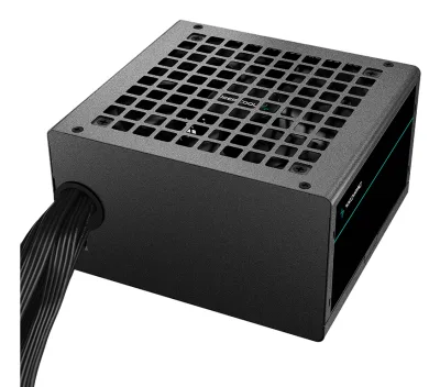 SURSA DeepCool PF750D, 750W (real), 120mm silent fan, 80 PLUS White, 4x PCI-E (6+2), 6x S-ATA "PF700" "R-PF750D-HA0B-EU"  (timbru verde 2 lei)