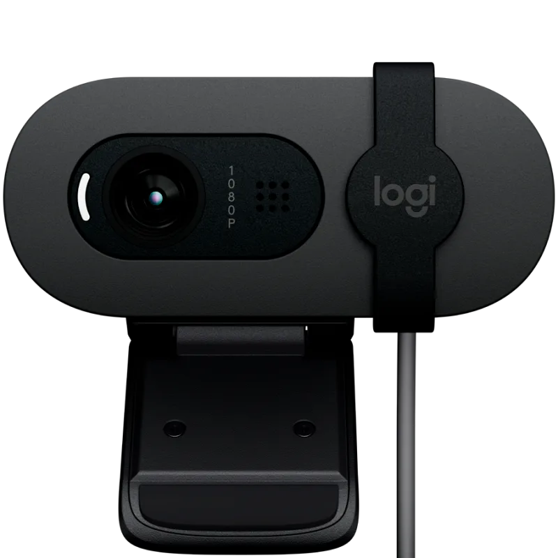 LOGITECH WEBCAM - Brio 100 Full HD Webcam - GRAPHITE - USB - N/A - EMEA28-935 "960-001585" (timbru verde 0.18 lei)