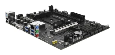Placa de baza Sapphire "A520M-E", skt. AM4, chipset AMD A520, mATX, 2 x DDR4 max. 64 GB, USB 3.2 gen 1 -A x 2, USB 2.0 x 1, 4 x SATA, 1 x M.2, PCIe 3.0, HDMI, VGA, "52119-04-40G"