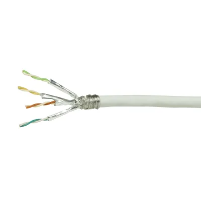 ROLA CABLU S/FTP LOGILINK Cat6,  cupru-aluminiu,100 m, alb, AWG23, dublu ecranat "CPV0039"