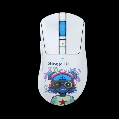 Mouse A4Tech, gaming, Bloody WaveLink Full Speed Dual Mode Wireless Nyx Mirage, "R73Pro Nyx Mirage", (timbru verde 0.18 lei) 4711421 002264