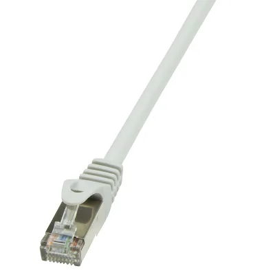 PATCH CORD FTP LOGILINK Cat5e, cupru-aluminiu, 0.5 m, gri, AWG26, ecranat "CP1022S" (timbru verde 0.08 lei)