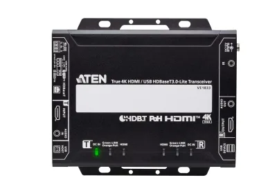 Video Extender Aten 4K HDMI/USB HDBaseT "VE1833-AT-G" (timbru verde 0.8 lei)