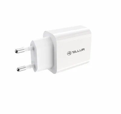 Incarcator priza Tellur USB-A QC3.0, 18W, alb