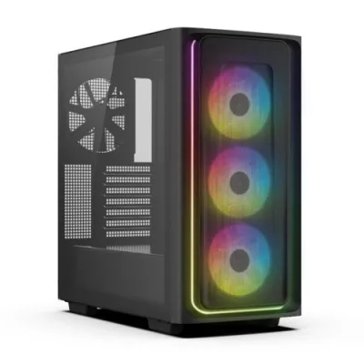 Carcasa DEEPCOOL CG540 Mesh, Mid Tower, Black