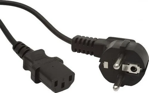 CABLU alimentare GEMBIRD 10m, intrare Shucko, iesire C13, 10A, certificare VDE, bulk, black, "PC-186-VDE-10M" (timbru verde 0.8 lei)