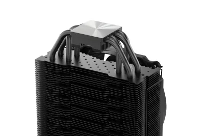 COOLER be quiet "Dark Rock Slim",racire aer, Ø6 mm×4 pcs heatpipe, skt. Intel LGA 1700/1200/115x/2066/2011-v3 AMD AM5/AM4, fan 120mm, 1500 rpm, conectare 4-pin PWM, LED , "BK024" (timbru verde 2 lei)