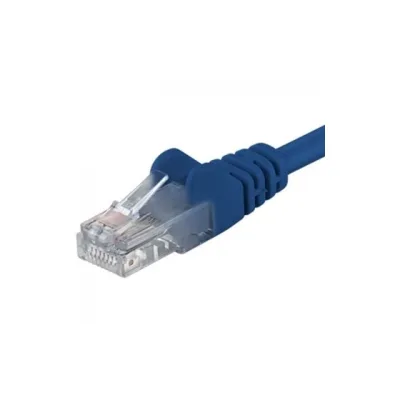 Patchcord UTP RJ45-RJ45 Cat.6, 3m, albastru, "UTP-6-3-BL" (timbru verde 0.08 lei)
