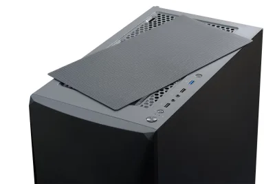 Carcasa SPACER SPGC-THUNDER, RGB, Mid Tower, Black