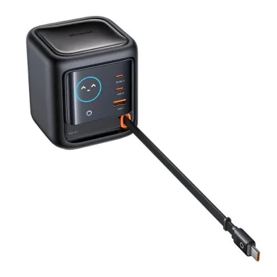 Set Incarcator Mcdodo FreeGo, USB C/ 2 x USB C, 1m, Negru