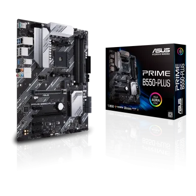 Placa de baza ASUS PRIME B550-PLUS, Socket AM4, DDR4, ATX