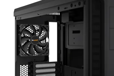 CARCASA be quiet! "PURE BASE 600", Middle Tower, ATX, fara sursa, 2xfan, USB 3.2 gen 1 x 2, audio+mic, PSU shroud, 7 sloturi expansiune, iluminare , argintiu, "BGW21" (timbru verde 0.24lei)