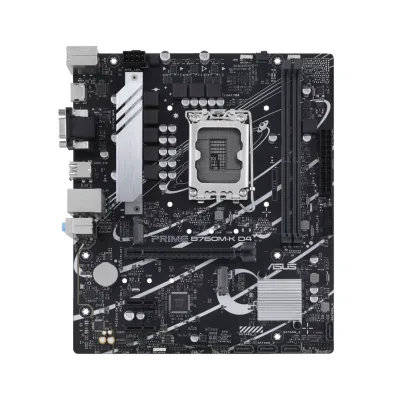 Placa de baza ASUS PRIME B760M-K D4, LGA 1700, DDR4, Micro-ATX