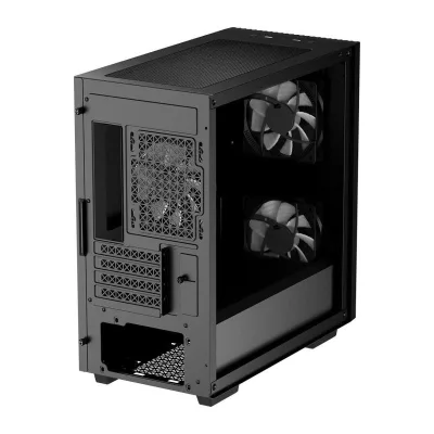 Carcasa DEEPCOOL MATREXX 40 3FS, RGB, Mini Tower, Black