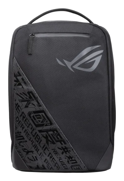 RUCSAC ASUS, pt. notebook de max 17 inch, 1 compartiment, buzunar frontal x 2, , poliester, negru, "90XB04ZN-BBP020"