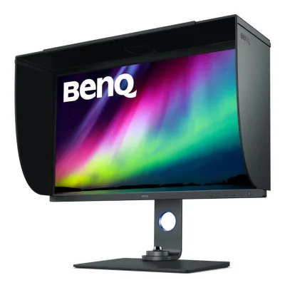 Monitor Consumer BenQ SW321C, 31.2", 3840 x 2160 pixeli, Grey, 3 ani Garantie