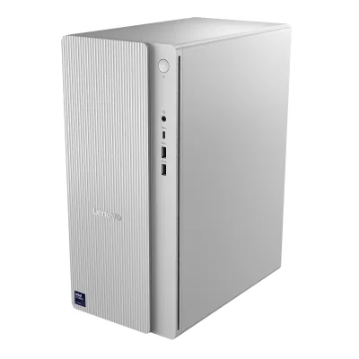 Desktop Consumer Lenovo IdeaCentre Tower 17IAS10 cu procesor Intel Core Ultra 7 265 pana la 5.3 GHz, 16 GB DDR5, 512GB SSD, Intel Integrated Graphics, Fara OS, Gri, 2 ani Garantie