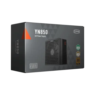 Sursa PCCooler "YN850", 850W, certificare 80 Plus Gold, modular, fan 135mm, negru, "P5-YN850-G1F" (timbru verde 2 lei)