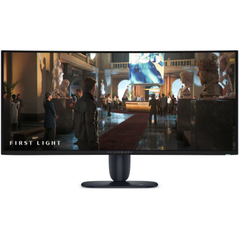 Monitor Alienware 34" AW3426DW Gaming QD-OLED, 86.33 cm, Maximum preset resolution: DisplayPort: 3440 x 1440 at 280 Hz (DSC enabled and visually lossless), HDMI port: 3440 x 1440 at 280 Hz (DSC enabled and visually lossless), Screen type: Color Active