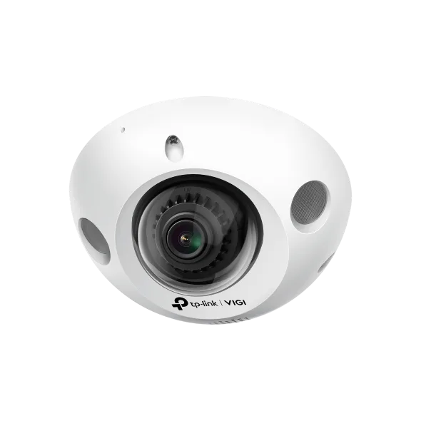 TP-LINK VIGI 3MP Indoor Dome Network Camera,VIGI C230I Mini(2.8mm), 1/2.8"" Progressive Scan CMOS, obiectiv: 2.8mm, F1.6,  unghi vizualizare horizontal FOV: 106.9°, vertical FOV: 56.9°, diagonal FOV: 127.9°, distanta IR: 30mm, interfata : 1 x RJ45