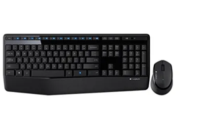 KIT wireless LOGITECH, tastatura wireless + mouse wireless, black, "MK345" "920-006489" (timbru verde 0.8 lei)