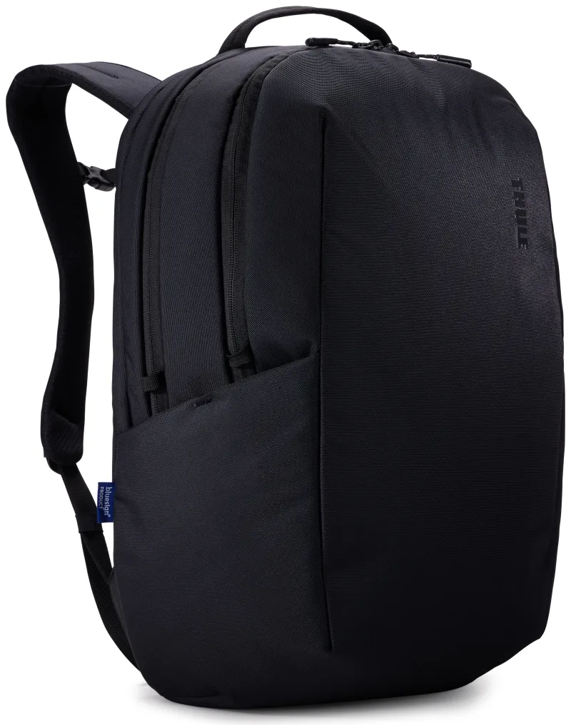 RUCSAC THULE Subterra, 27 l, pt. notebook de max. 15.6 inch, 1 compartiment, buzunar frontal | buzunar lateral x 2, waterproof, nylon, black, "TSLB417 BLACK" / 3205027