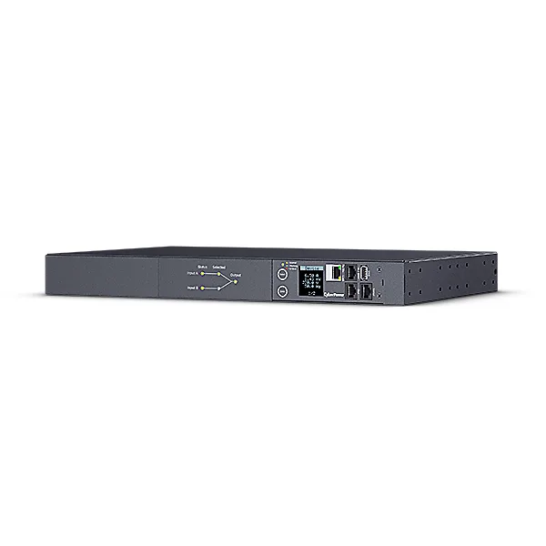 CYBERPOWER PDU44004 12 x IEC C13 1U Switched Over IP Management, "PDU44004" (timbru verde 0.8 lei)